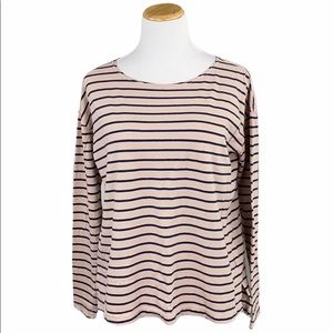 Current/Elliot Breton Tee Striped Long Sleeve Tee